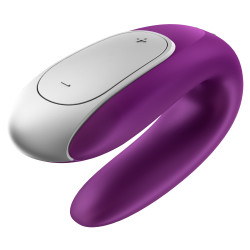 Satisfyer Double stimulateur connecté Double Fun Satisfyer Violet